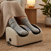 3-in-1 Electric Foot Massager with Heat & Kneading | Shiatsu Spa Relief