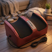 3-in-1 Electric Foot Massager with Heat & Kneading | Shiatsu Spa Relief