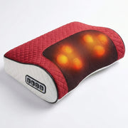 Heated Shiatsu Massage Pillow | Electric Neck, Back & Waist Massager