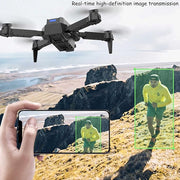 E99 Foldable HD Drone with 720p Camera | 30-Min Flight Time & WiFi App Control