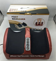 3-in-1 Electric Foot Massager with Heat & Kneading | Shiatsu Spa Relief