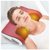 Heated Shiatsu Massage Pillow | Electric Neck, Back & Waist Massager